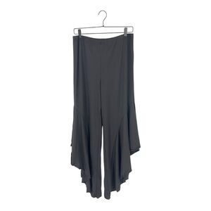 Assymetrical Flowy Legs Pants | Extra Large